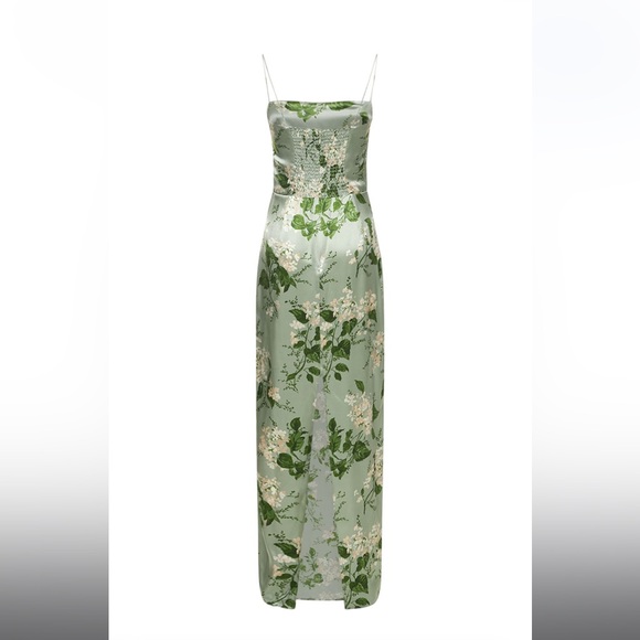 ✨ NEVER WORN Frankie Silk Dress Reformation NWT - Picture 2 of 3